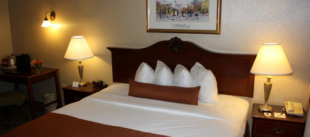 Best Western Plus St. Christopher Hotel king bedroom